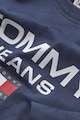 Tommy Jeans Блуза от органичен памук с контрастно лого Мъже