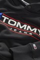 Tommy Jeans Hanorac din amestec de bumbac organic cu logo brodat pe piept Barbati