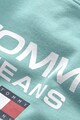 Tommy Jeans Bluza sport de bumbac organic cu imprimeu logo Barbati