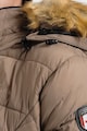 Anapurna Geaca matlasata cu garnitura de blana sintetica Bolmen Femei