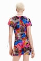 DESIGUAL Rochie scurta cu modele diverse Femei