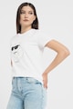 Karl Lagerfeld Tricou de bumbac organic cu imprimeu Femei