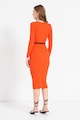 Karl Lagerfeld Прилепнала рокля с лого Жени