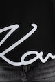 Karl Lagerfeld Organikuspamut top hímzett logóval női