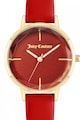 Juicy Couture Аналогов часовник с каишка от еко кожа Жени