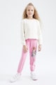 DeFacto Спортен панталон с памук и щампа на Barbie Момичета