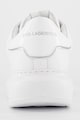 Karl Lagerfeld Pantofi sport de piele cu logo metalic Barbati