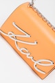 Karl Lagerfeld Кожена чанта K/Signature с метално лого Жени