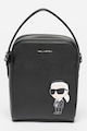 Karl Lagerfeld Кожена чанта Ikonik с лого Жени