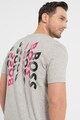 BOSS Памучна тениска Tee7 с лого на гърба Мъже