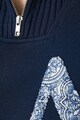 KOTON Пуловер със свободна кройка и къс цип Жени
