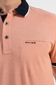 Pierre Cardin Памучна тениска с контрастни краища Мъже