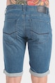 Pierre Cardin Къс панталон Lyon със захабен ефект Мъже