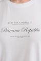 Banana Republic Тениска с овално деколте и лого Жени