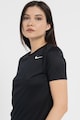 Nike Tricou cu tehnologie Dri-Fit si logo, pentru fitness Femei