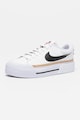 Nike Pantofi sport din piele si piele ecologica Court Legacy Lift Femei