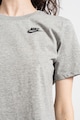 Nike Tricou cu decolteu la baza gatului Sportswear Club Essentials Femei