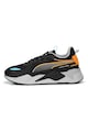 Puma Pantofi sport de piele ecologica cu garnituri de plasa RS-X Barbati