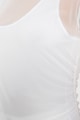 DKNY Tricou de plasa cu decolteu la baza gatului Femei