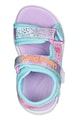 Skechers Unicorn Dream tépőzáras colorblock dizájnú szandál Lány