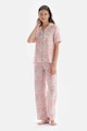 DAGI Pijama cu model floral Femei