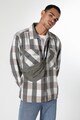 COLIN'S Kockás ing fedőlapos zsebekkel férfi