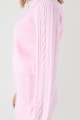 COLIN'S Csavart kötésmintás pulóver rövid gallérral női
