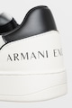 ARMANI EXCHANGE Műbőr sneaker hálós anyagbetétekkel férfi
