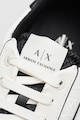 ARMANI EXCHANGE Műbőr sneaker hálós anyagbetétekkel férfi