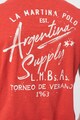 LA MARTINA Памучна тениска Vibeke с щампа Мъже
