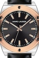 Marc Lauder Кварцов часовник с кожена каишка Мъже