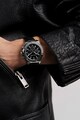 Marc Lauder Мултифункционален часовник с релефна кожена каишка Мъже