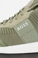 BOSS Pantofi sport slip-on cu logo Titanium Run Barbati