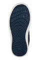 Geox Pantofi sport de piele ecologica cu detalii perforate Baieti