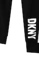 DKNY Pantaloni sport cu imprimeu logo Baieti