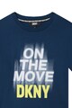 DKNY Tricou cu imprimeu text Baieti