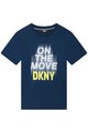 DKNY Tricou cu imprimeu text Baieti