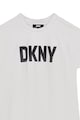 DKNY Rochie-tricou cu imprimeu logo Fete