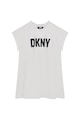 DKNY Rochie-tricou cu imprimeu logo Fete