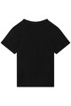 DKNY Tricou de bumbac cu imprimeu contrastant Fete