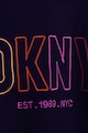 DKNY Ejtett ujjú pulóver logóhímzéssel Lány