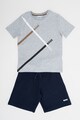 BOSS Kidswear Trening cu imprimeu logo si pantaloni scurti Baieti