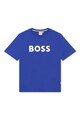 BOSS Kidswear Tricou cu imprimeu logo pe piept Baieti