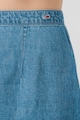 Tommy Jeans Къса пола от шамбре с цепка отпред Жени