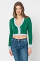 Only Cardigan crop pufos Piumo Femei