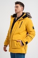 Jack & Jones Egyszínű kapucnis parka kabát férfi