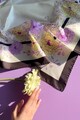 Mauverien Virágmintás selyemkendő női