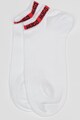 HUGO Uniszex rövid szárú zokni szett kontrasztos logómintával - 2 pár női