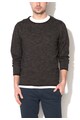 Jack & Jones Pulover negru melange Carlton Barbati