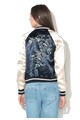 Only Jacheta bomber multicolora cu aspect de satin si cu broderie Femei